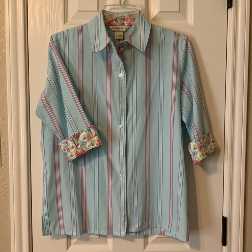 Allison Daley women’s 3/4 sleeve blouse